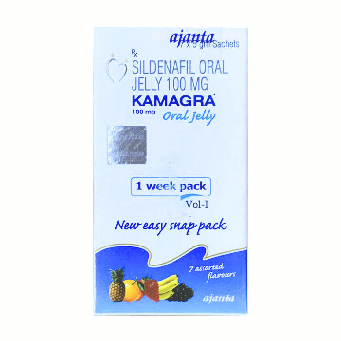 Kamagra oral jelly 5 balení (35 gélov)